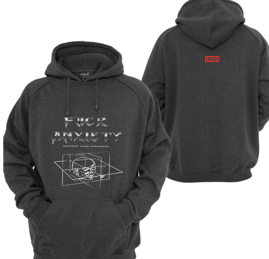 NEW : F*CK Anxiety Protect Your Thoughts Hoodie